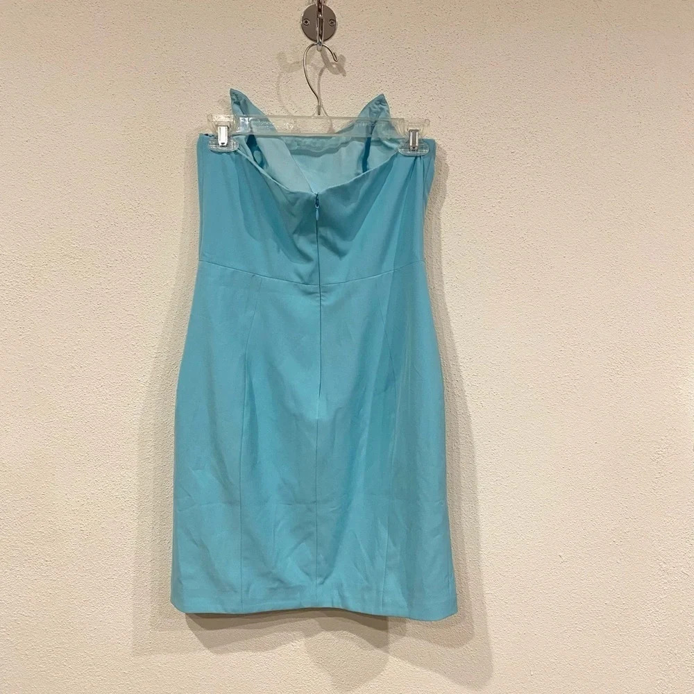 Abyss by Abby Strapless Dress Size Large EUC - Picture 4 of 4